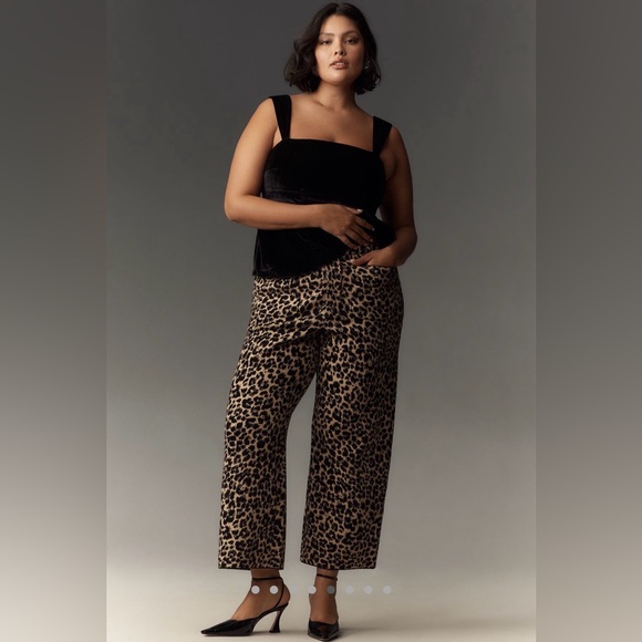 Maeve the Colette Sweater Knit Pants in Animal Intarsia NWT XL - Picture 5 of 9